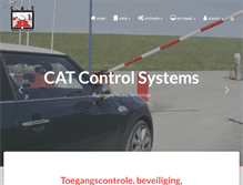 Tablet Screenshot of catcontrolsystems.nl